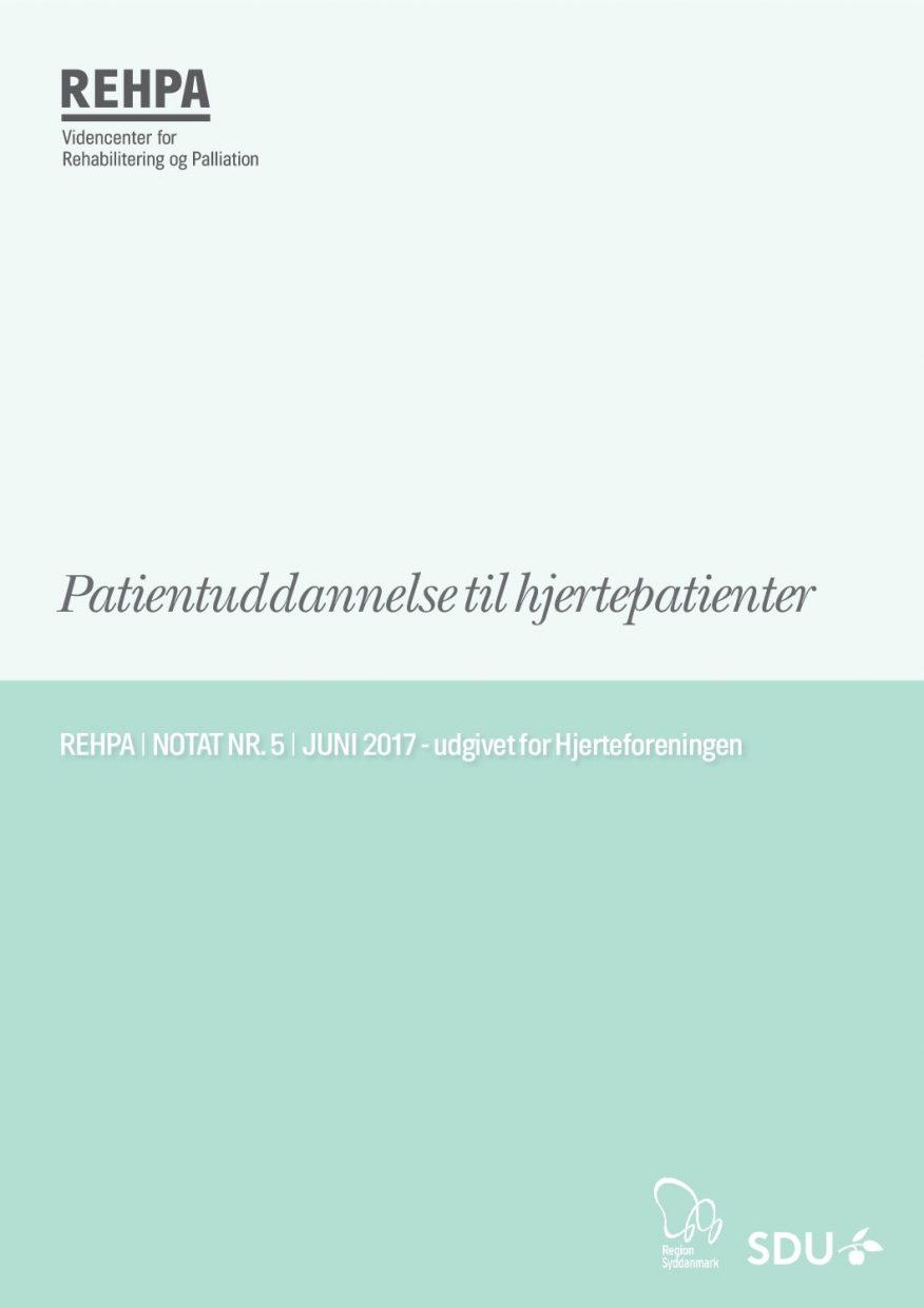 Forside af Patientuddannelse til hjertepatienter