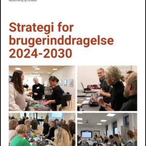 Forside af Strategi for brugerinddragelse 2024-2030