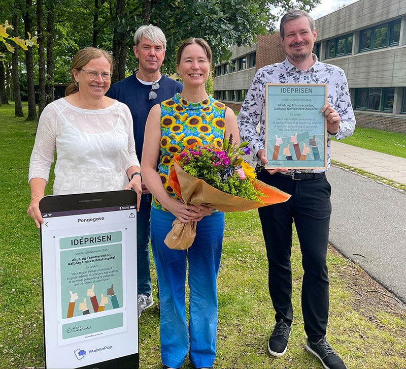 Projektgruppe bag Akut Basal Palliationskoncept fra Aalborg Universitetshospital