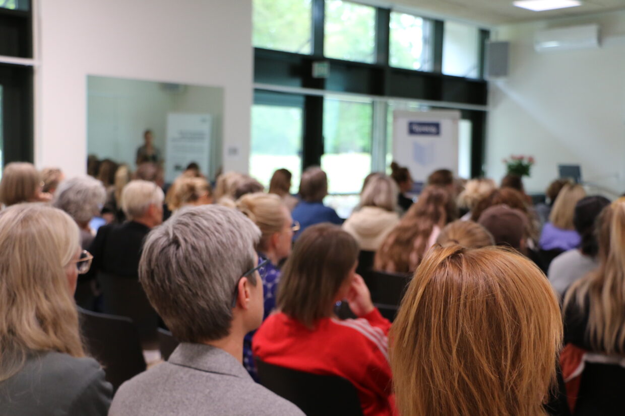 Deltager ved temadag om kortlægning af den basale palliation på sygehusene